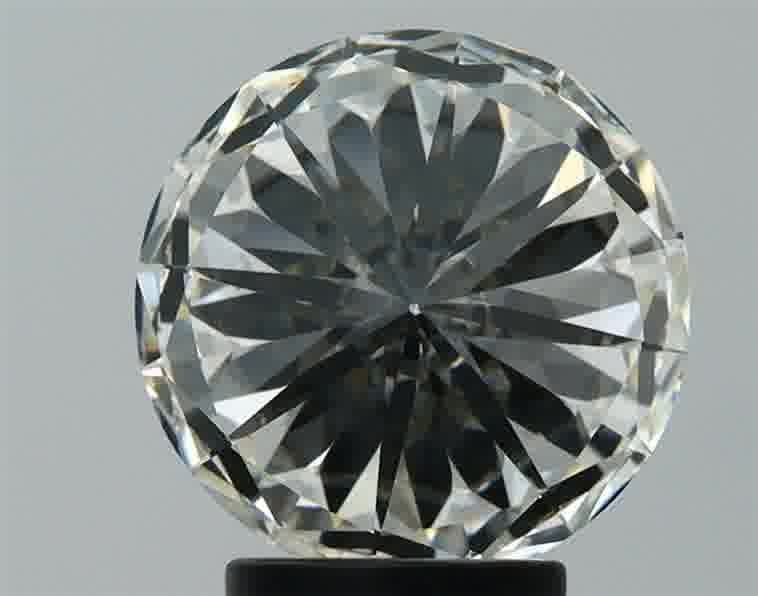 3.51ct J VVS2 Rare Carat Ideal Cut Round Diamond