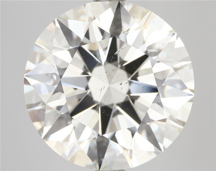 5.03ct K SI2 Excellent Cut Round Diamond