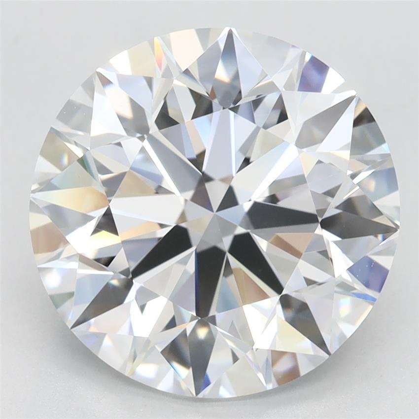 5.00ct D VVS2 Excellent Cut Round Lab Grown Diamond