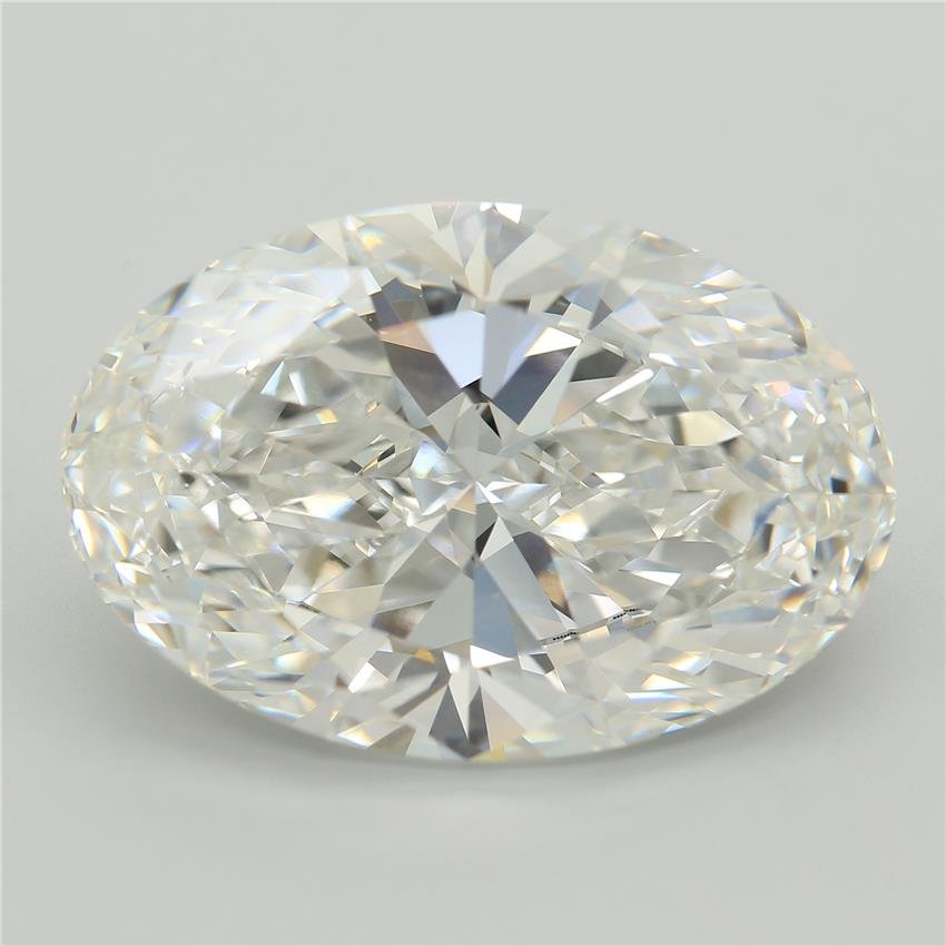 13.55ct F VVS2 Very Good Cut Oval Lab Grown Diamond