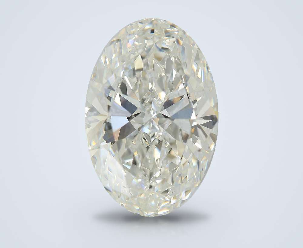 13.55 Carat Oval Lab Diamond