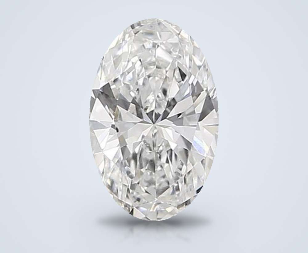 0.70 Carat Oval Lab Diamond