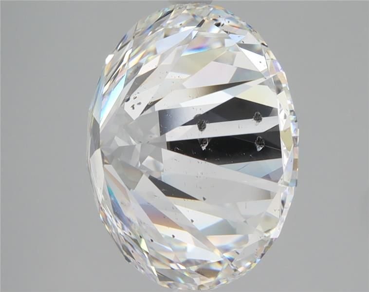 7.57ct E SI1 Rare Carat Ideal Cut Round Diamond