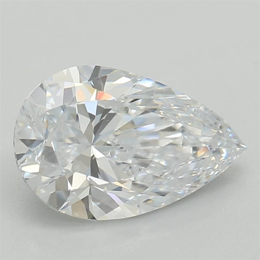 1.00ct F VS1 Rare Carat Ideal Cut Pear Lab Grown Diamond