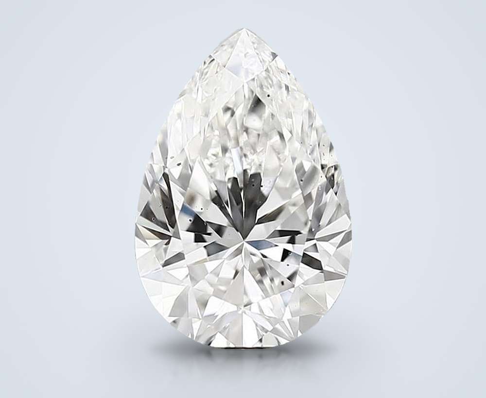 4.34 Carat Pear Lab Diamond