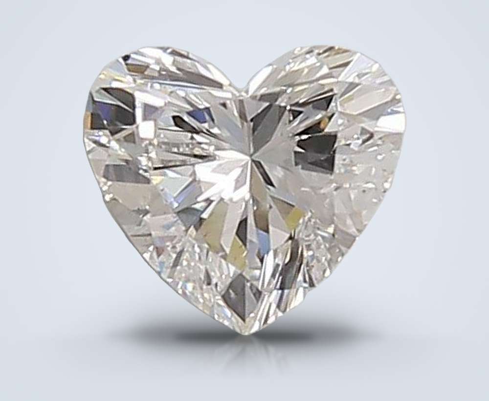 0.75 Carat Heart Lab Diamond