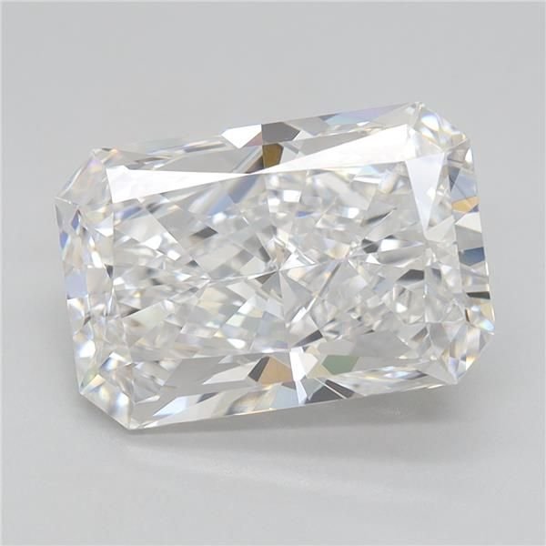 3.29ct E VVS2 Rare Carat Ideal Cut Radiant Lab Grown Diamond