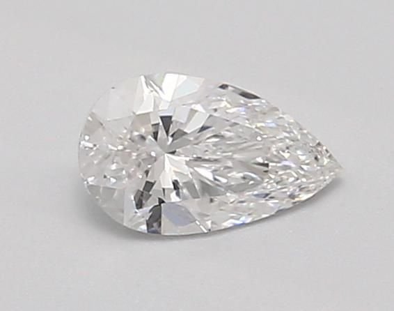 0.61ct D VVS1 Very Good Cut Pear Lab Grown Diamond