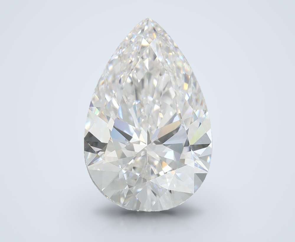 3.37 Carat Pear Lab Diamond