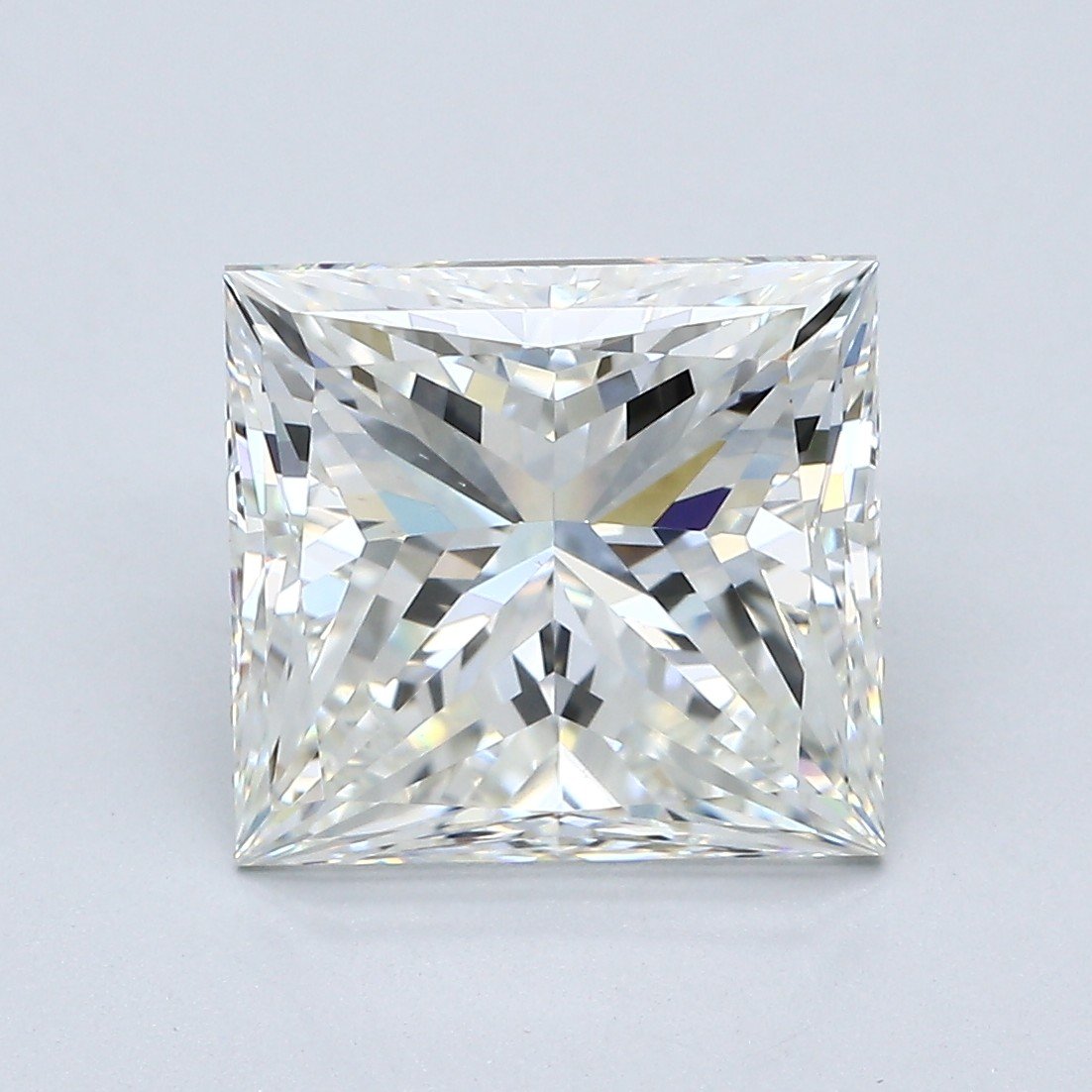 5.11ct J VS2 Very Good Cut Princess Diamond
