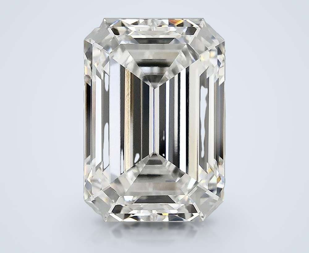 6.10 Carat Emerald Lab Diamond