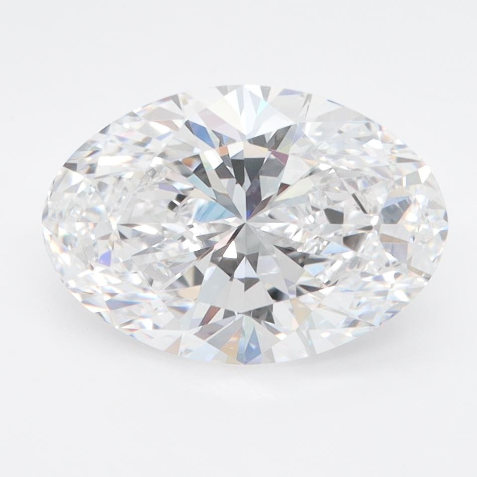 2.62ct D VVS2 Rare Carat Ideal Cut Oval Lab Grown Diamond