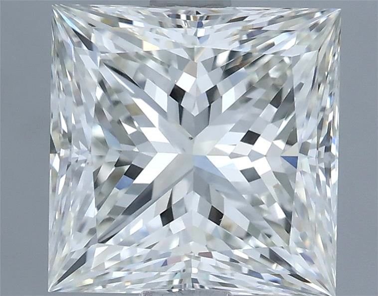 2.50ct I SI1 Rare Carat Ideal Cut Princess Diamond