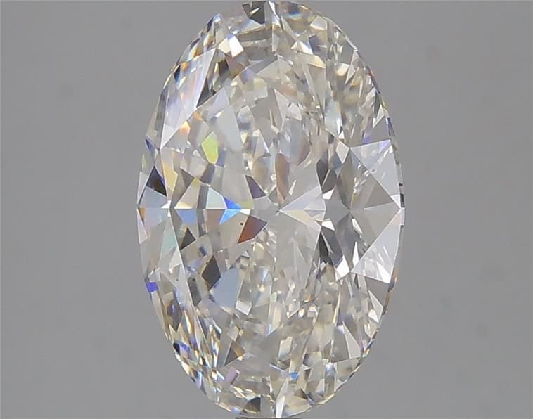 2.88ct H VS1 Rare Carat Ideal Cut Oval Lab Grown Diamond