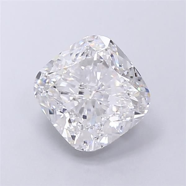 4.34ct E VVS2 Rare Carat Ideal Cut Cushion Lab Grown Diamond