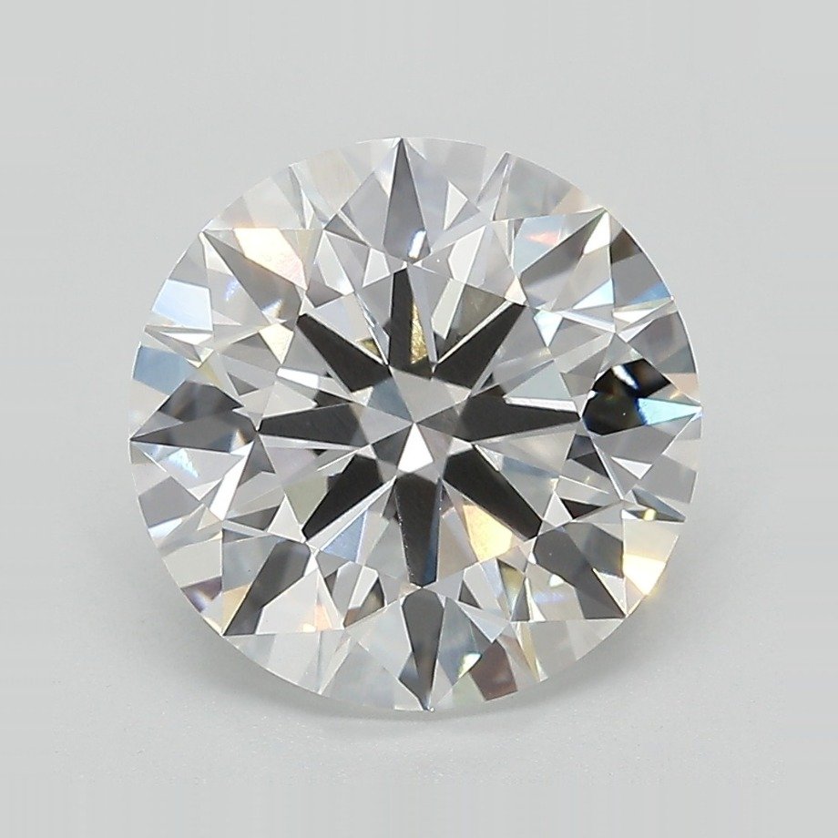 4.08ct D VVS2 Rare Carat Ideal Cut Round Lab Grown Diamond