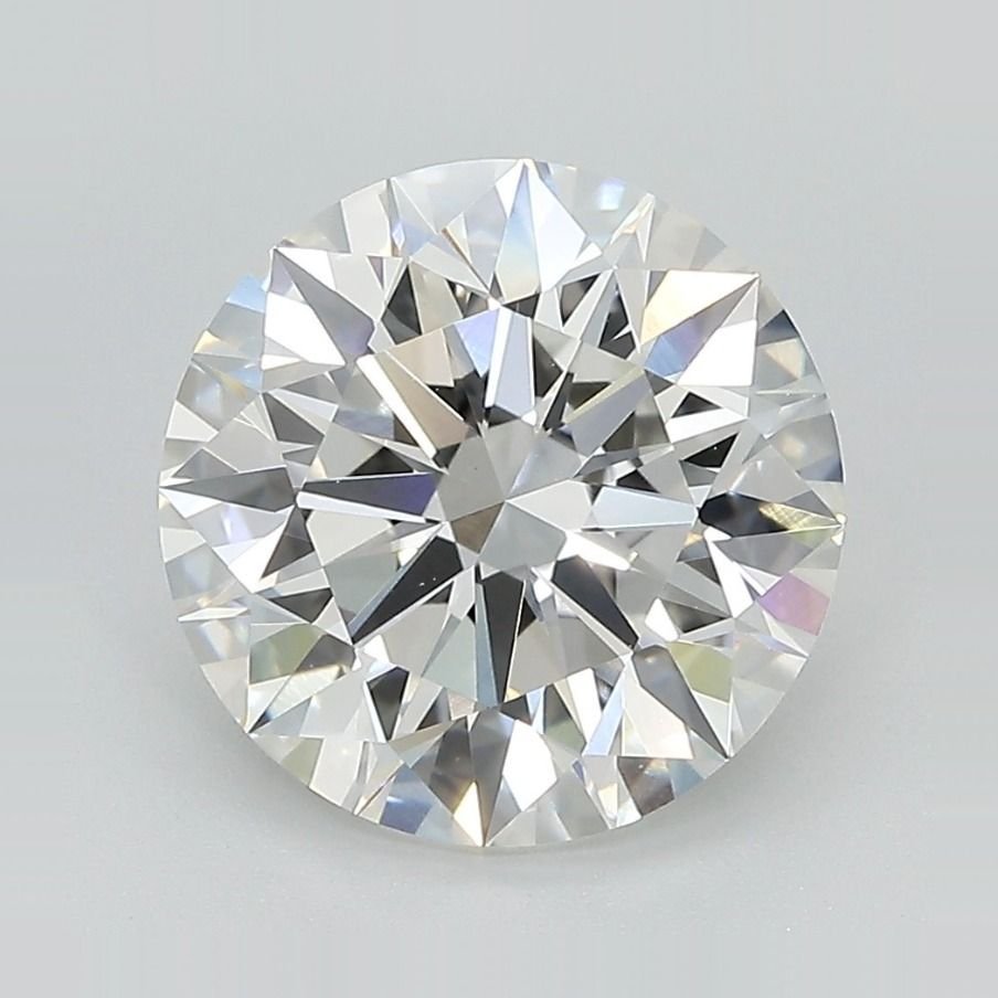 4.08ct E VVS2 Rare Carat Ideal Cut Round Lab Grown Diamond