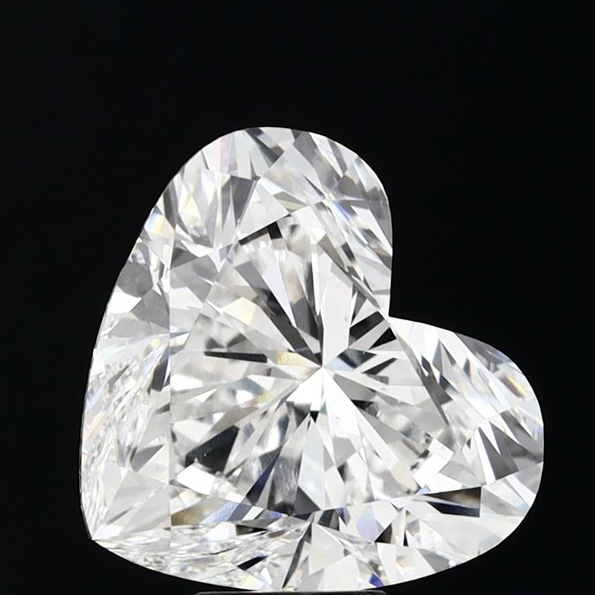 10.01ct E VS2 Rare Carat Ideal Cut Heart Lab Grown Diamond