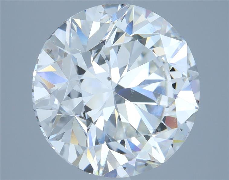 5.16ct I SI1 Very Good Cut Round Diamond