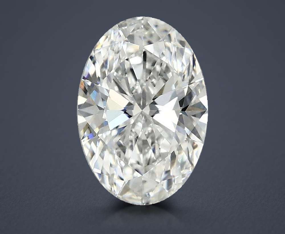1.42 Carat Oval Lab Diamond