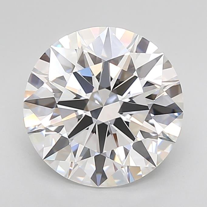 3.48ct D VVS2 Rare Carat Ideal Cut Round Lab Grown Diamond