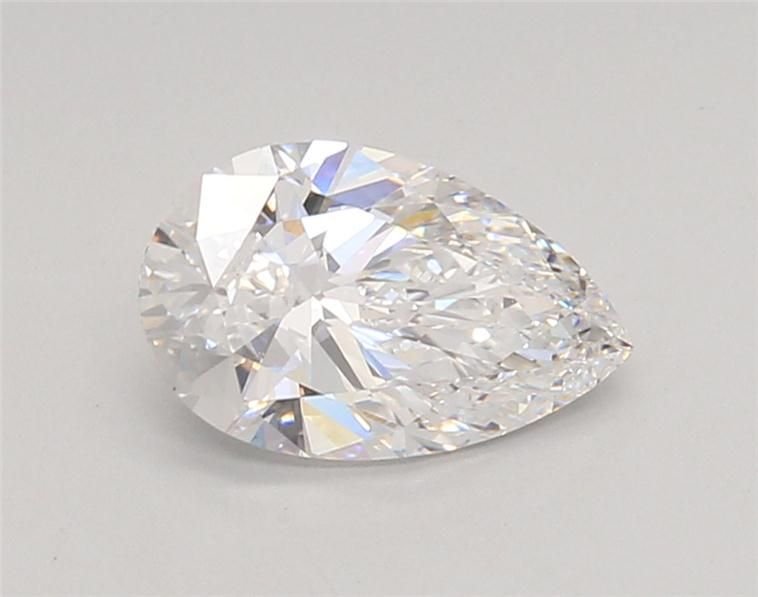 1.31ct D VVS2 Rare Carat Ideal Cut Pear Lab Grown Diamond