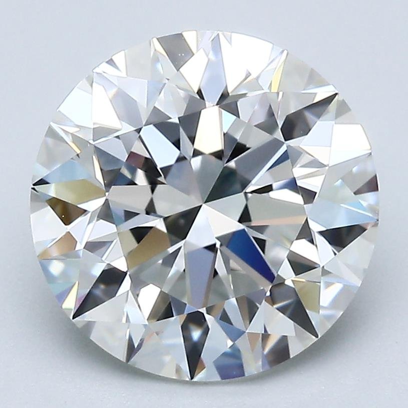 3.45ct G VVS1 Rare Carat Ideal Cut Round Diamond