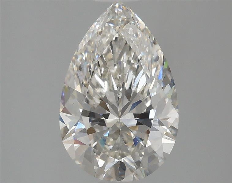 2.31ct H VS2 Rare Carat Ideal Cut Pear Lab Grown Diamond