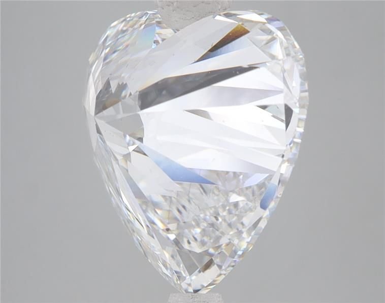 8.06ct F VS2 Rare Carat Ideal Cut Heart Lab Grown Diamond