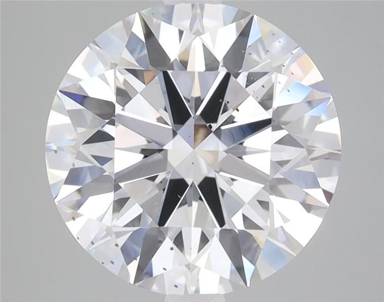 4.48ct E SI1 Rare Carat Ideal Cut Round Lab Grown Diamond