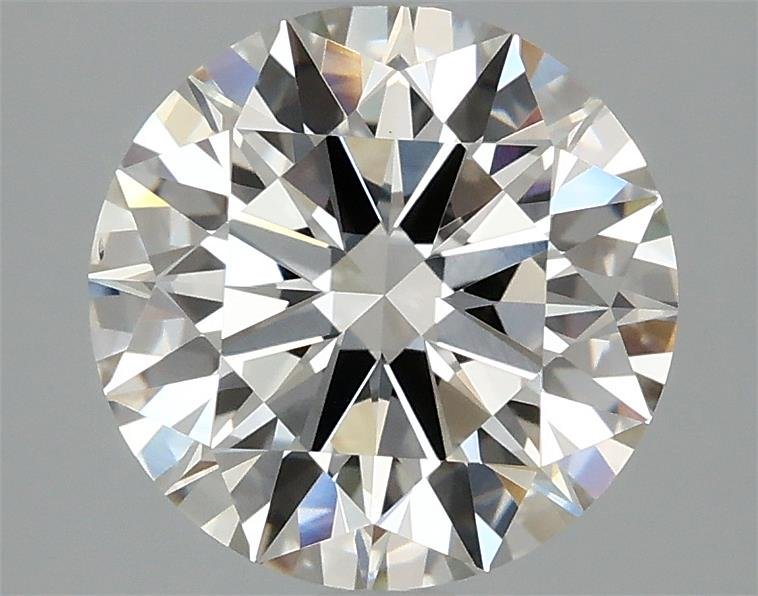 2.65ct H VVS2 Rare Carat Ideal Cut Round Lab Grown Diamond