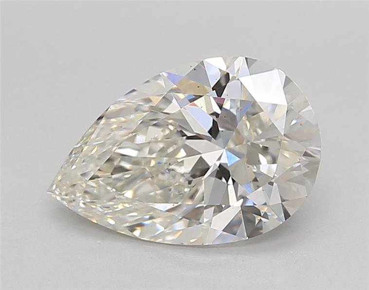 1.82ct H VS2 Rare Carat Ideal Cut Pear Lab Grown Diamond