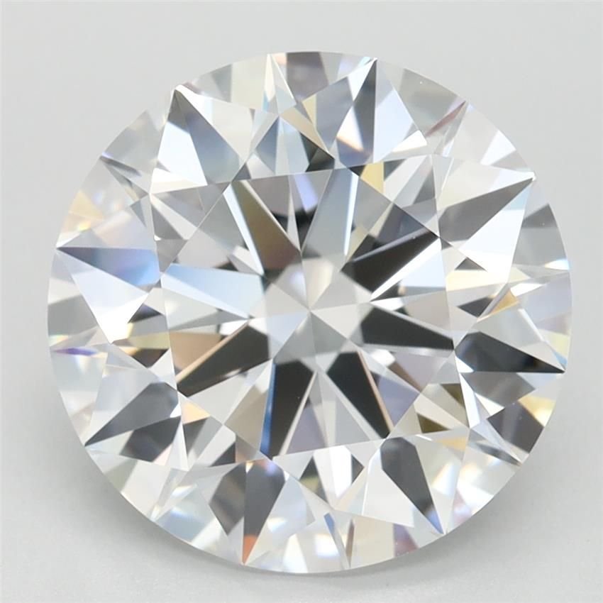 4.14ct D IF Rare Carat Ideal Cut Round Lab Grown Diamond