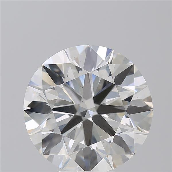 7.01ct H VS2 Rare Carat Ideal Cut Round Lab Grown Diamond