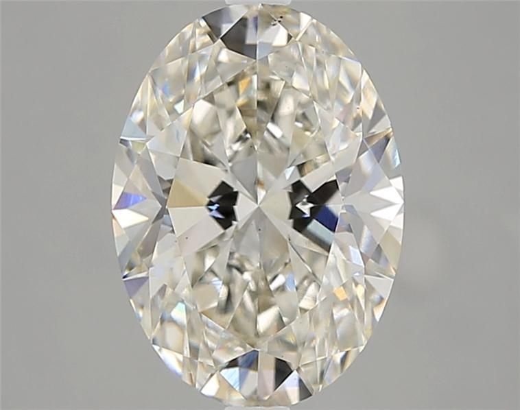 3.07ct I VS2 Rare Carat Ideal Cut Oval Lab Grown Diamond