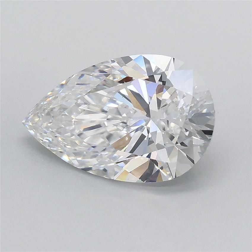 2.05ct E VS1 Rare Carat Ideal Cut Pear Lab Grown Diamond