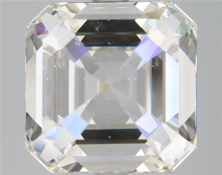 5.55ct J VS2 Rare Carat Ideal Cut Asscher Diamond