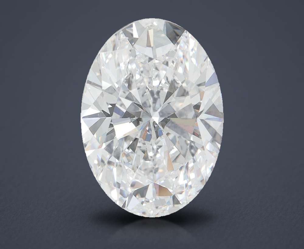 4.51 Carat Oval Lab Diamond