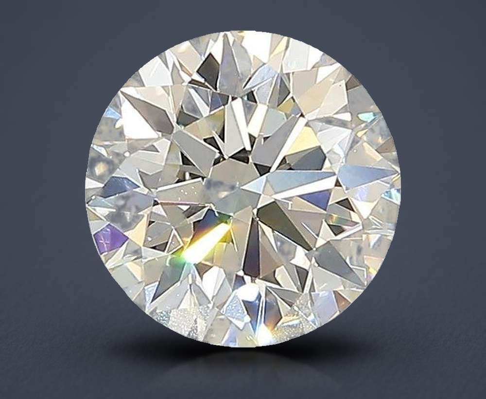 1.63 Carat Round Lab Diamond