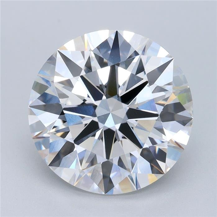 6.36ct E VS1 Rare Carat Ideal Cut Round Lab Grown Diamond