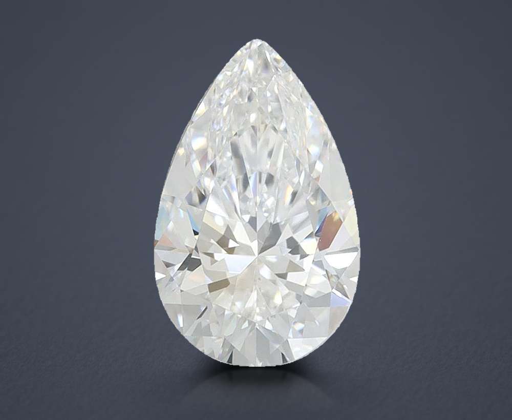 1.50 Carat Pear Lab Diamond