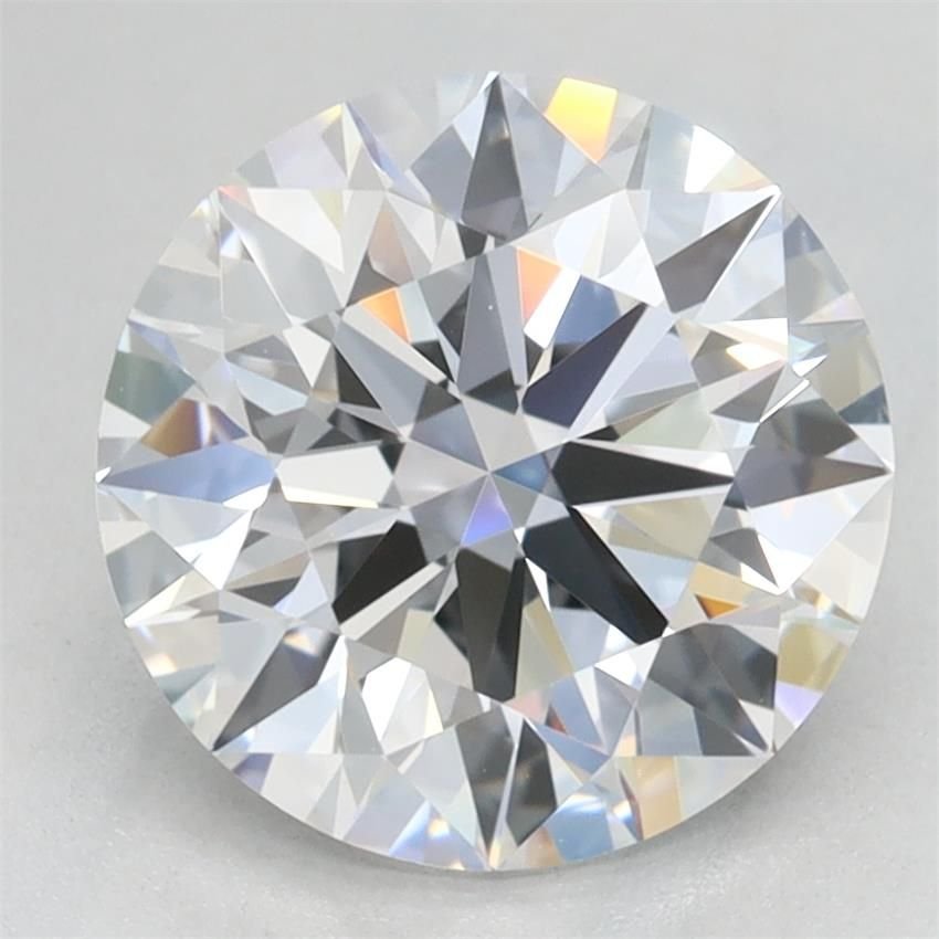 2.51ct D IF Rare Carat Ideal Cut Round Lab Grown Diamond
