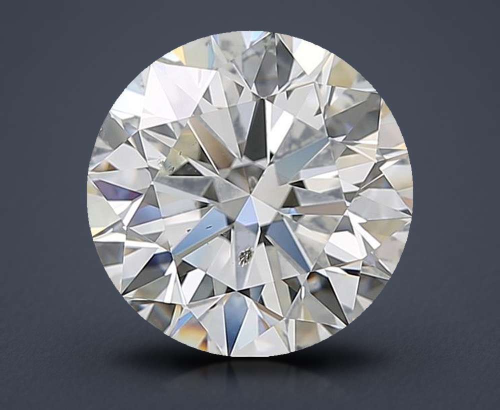 2.51 Carat Round Natural Diamond