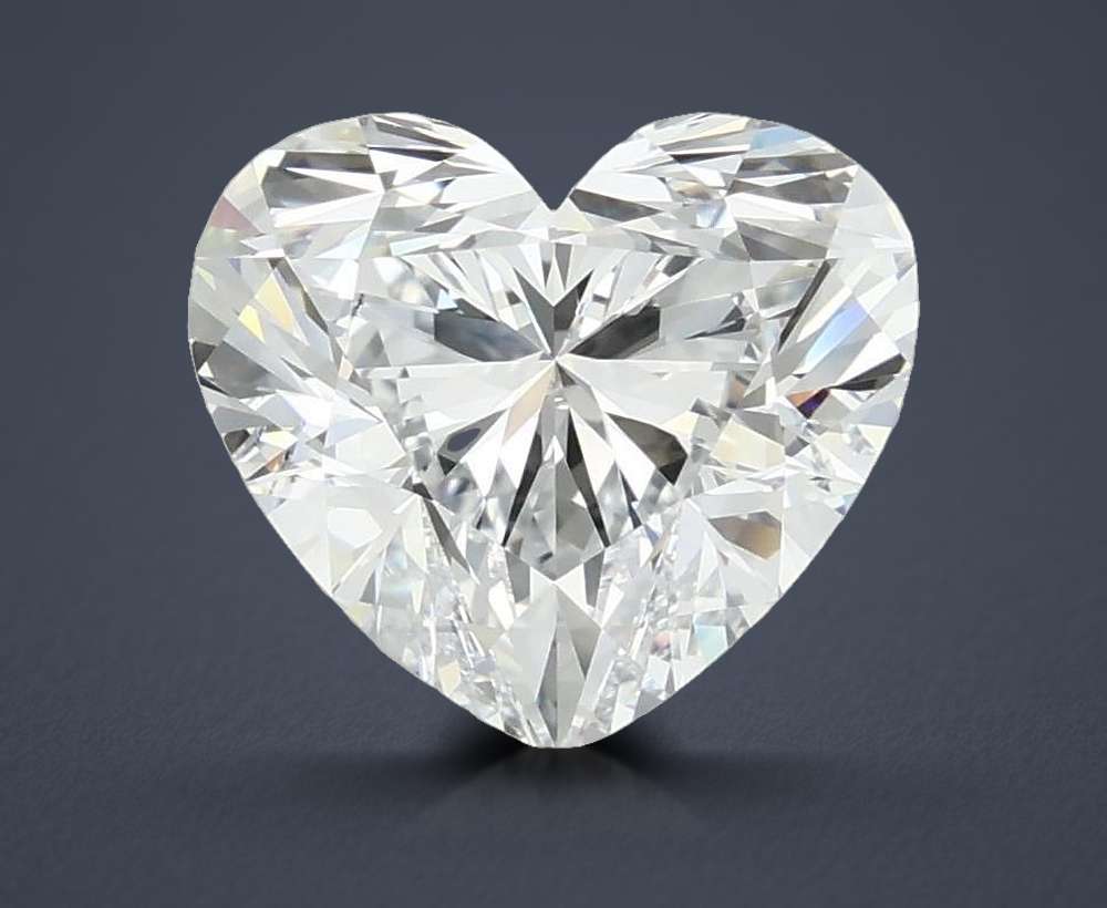 3.41 Carat Heart Lab Diamond
