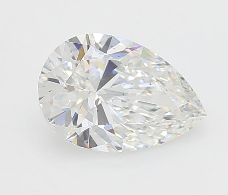 1.60ct F SI1 Rare Carat Ideal Cut Pear Lab Grown Diamond