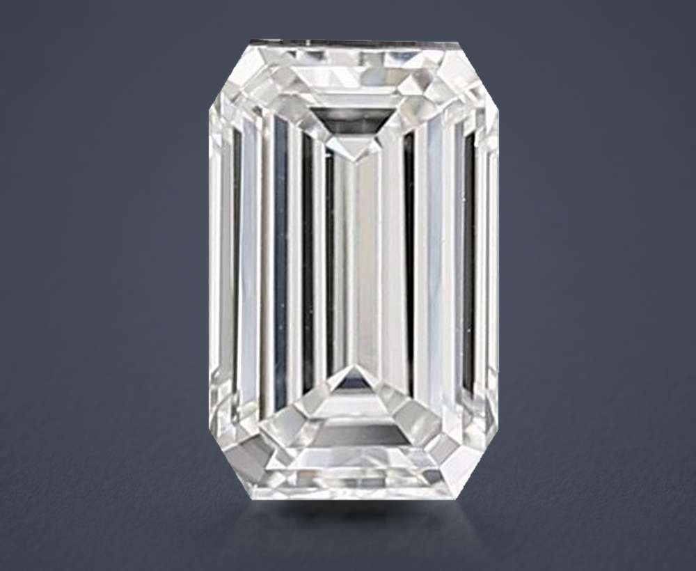 0.74 Carat Emerald Lab Diamond