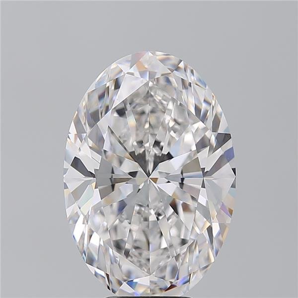 7.02ct D VS1 Rare Carat Ideal Cut Oval Diamond