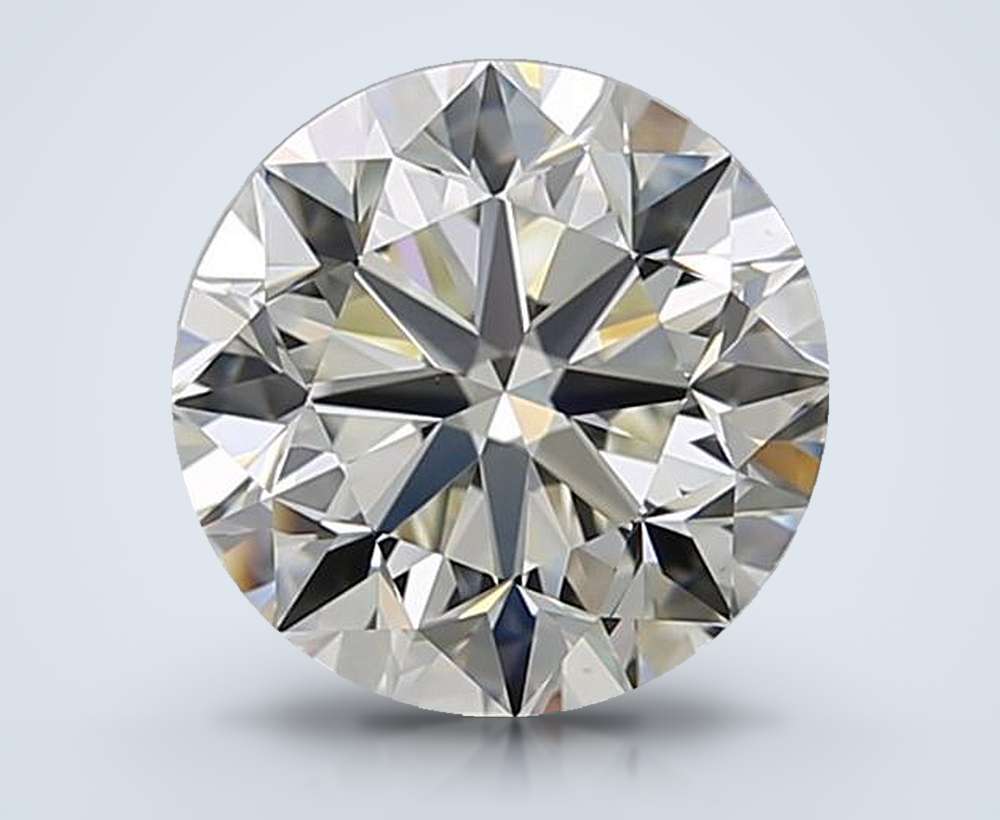 3.01 Carat Round Natural Diamond