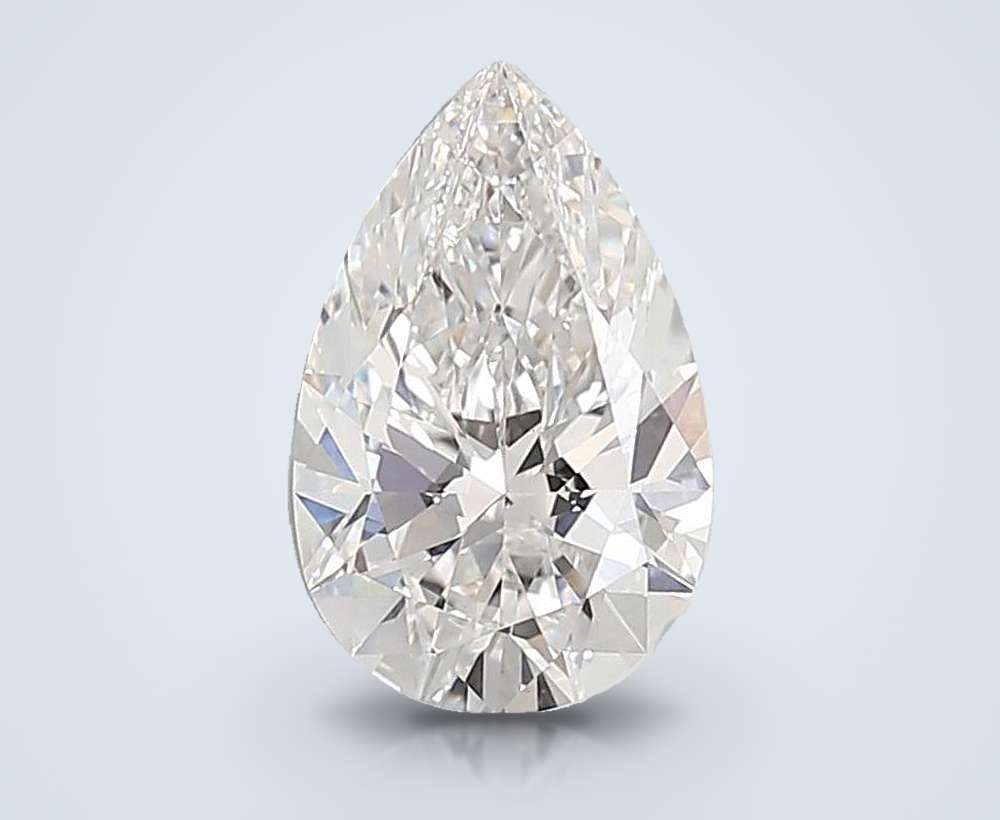 3.53 Carat Pear Lab Diamond