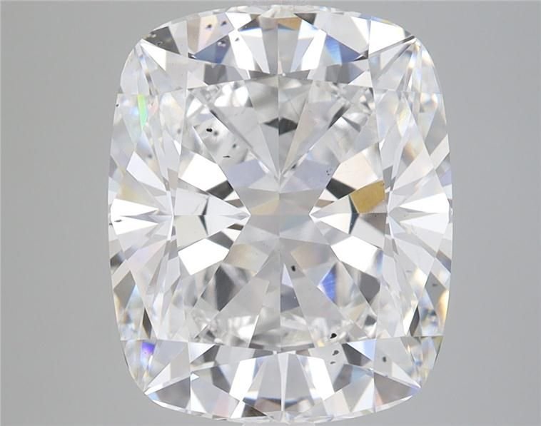 6.22ct F VS2 Rare Carat Ideal Cut Cushion Lab Grown Diamond